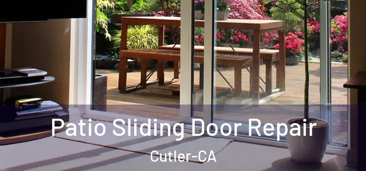  Patio Sliding Door Repair Cutler-CA
