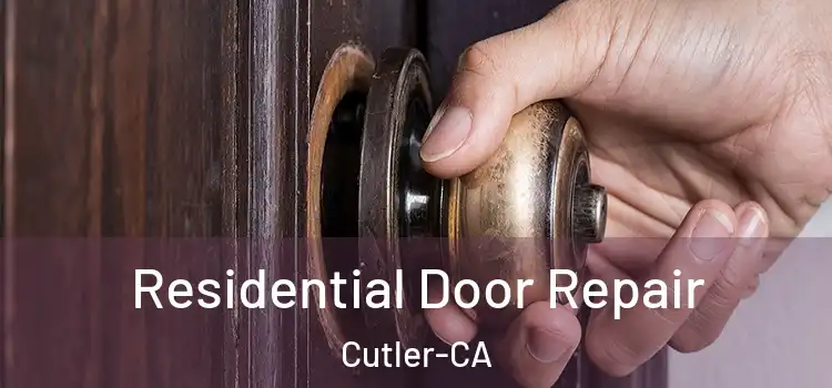  Residential Door Repair Cutler-CA